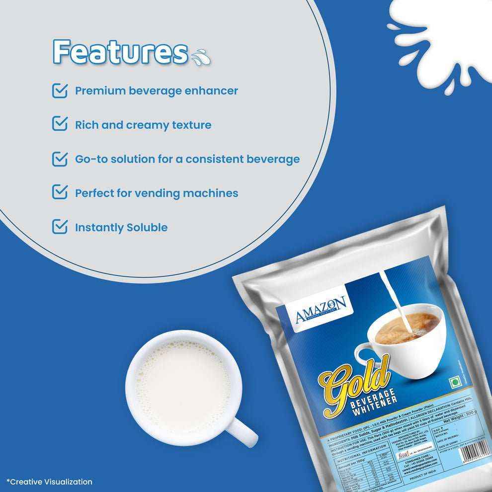 Amazon Gold Dairy Whitener Price - Quality Daily Brew Additive - COFFEE WALLA CALL ANY REQUIREMENT 99397588888 24*7