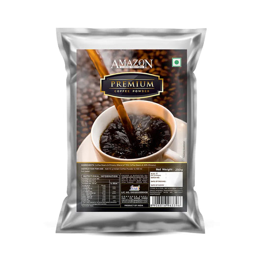 AMAZON PREMIUM black Coffee Powder 250g - COFFEE WALLA CALL ANY REQUIREMENT 99397588888 24*7