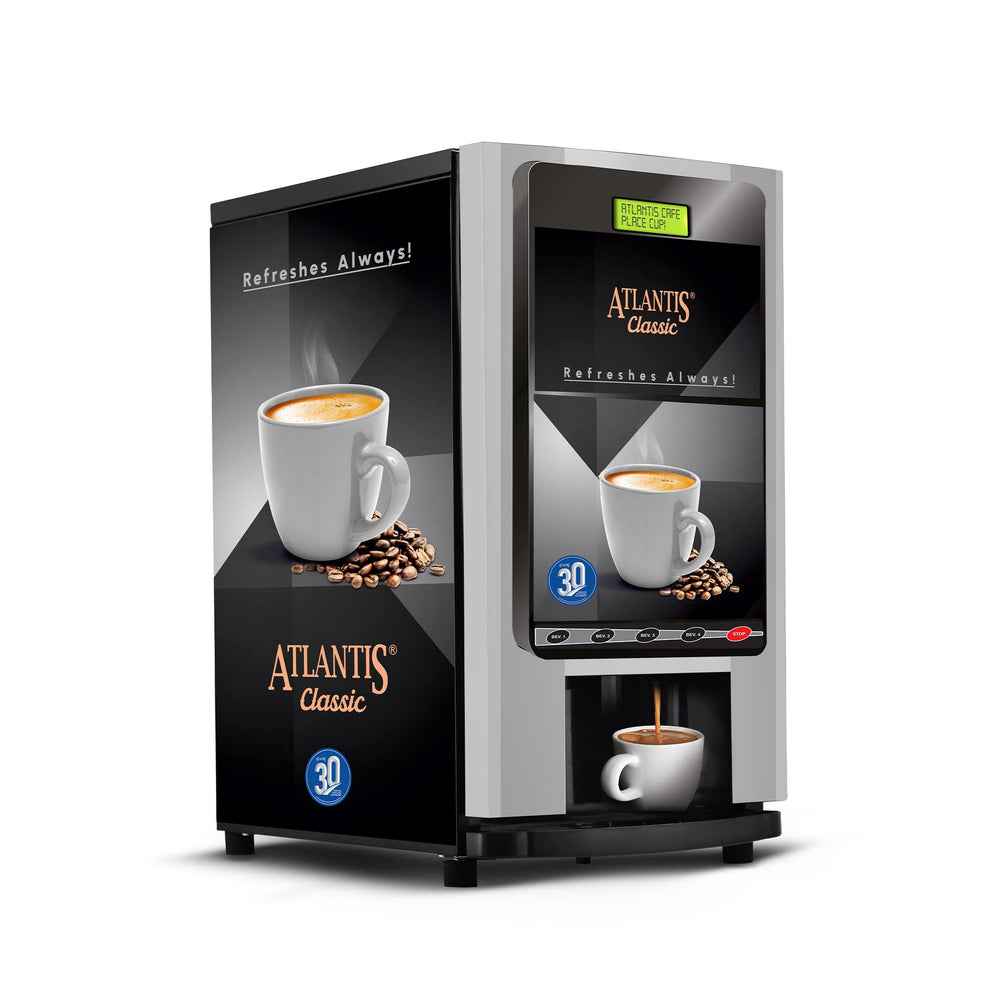 Atlantis Classic 4 Lane Tea Coffee Vending Machine - COFFEE WALLA CALL ANY REQUIREMENT 99397588888 24*7