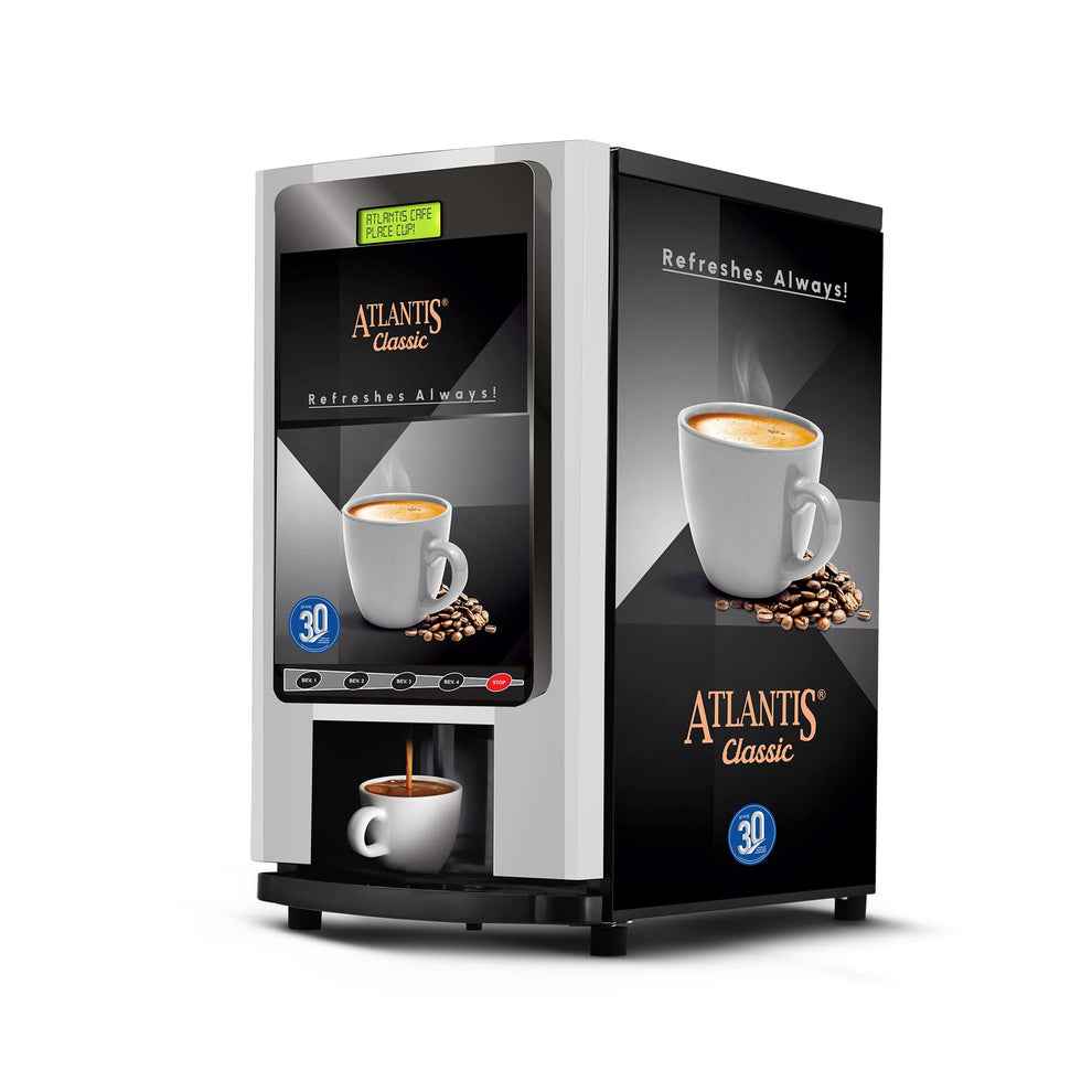 Atlantis Classic 4 Lane Tea Coffee Vending Machine - COFFEE WALLA CALL ANY REQUIREMENT 99397588888 24*7