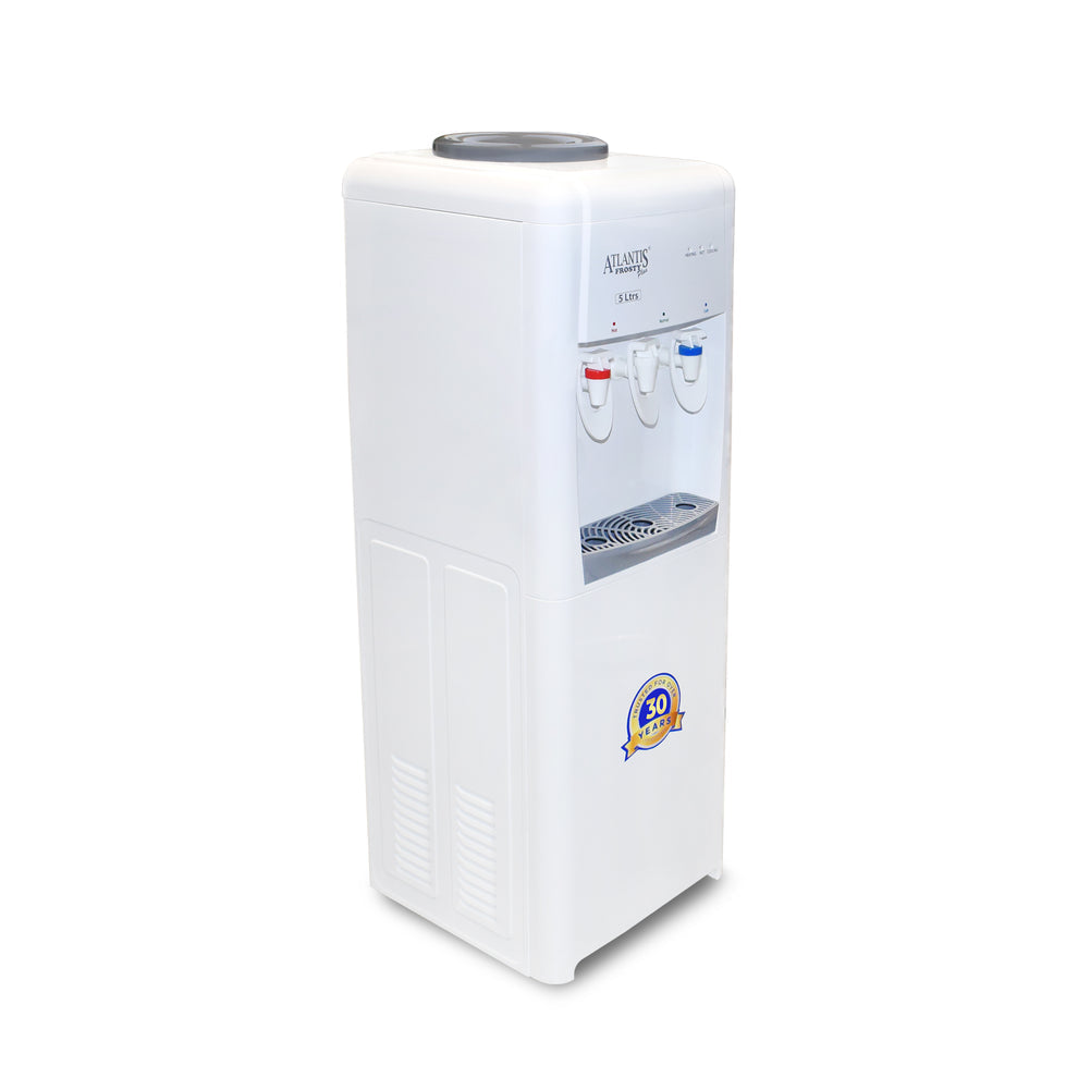 ATLANTIS FROSTY PLUS Hot Cold water dispenser with three taps for hot and cold water