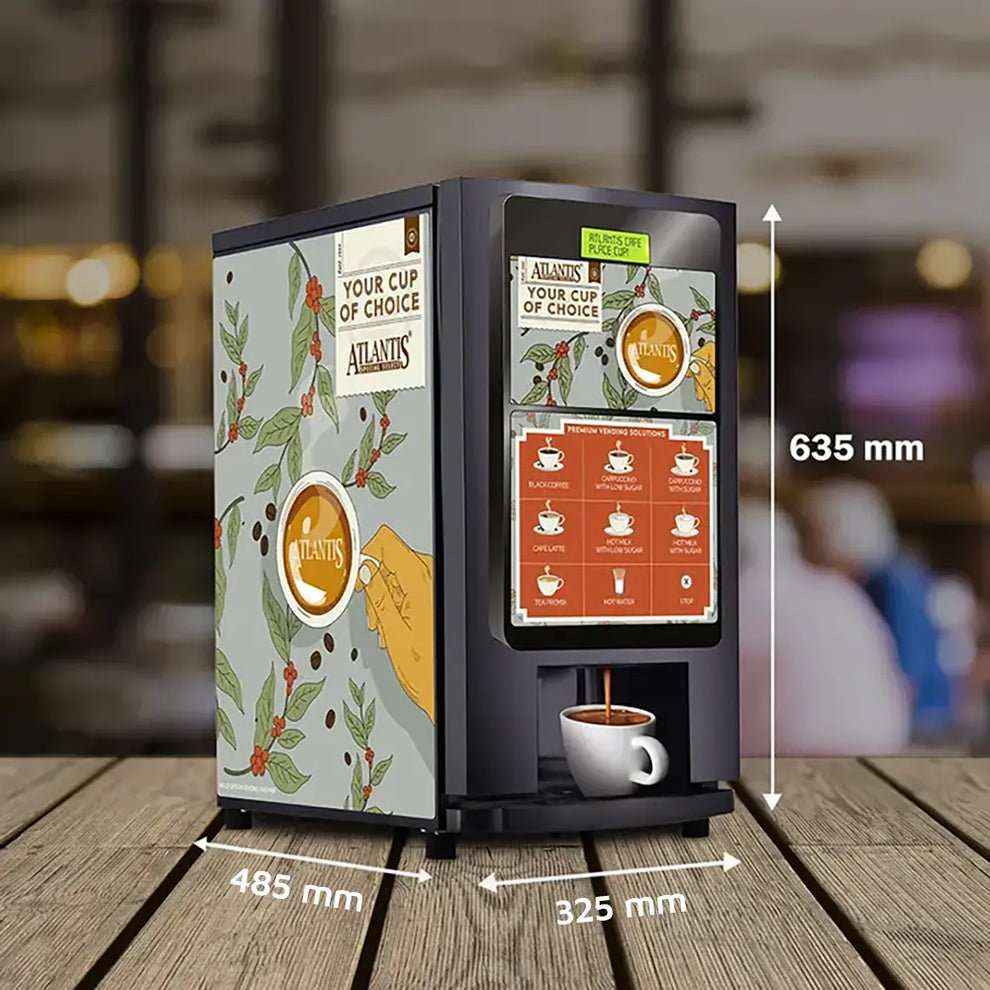 Atlantis Select 7 Option Tea & Coffee Vending Service - COFFEE WALLA CALL ANY REQUIREMENT 99397588888 24*7