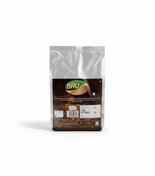 Bru Coffee Beans 1kg Price India - Catering & Commercial Use - COFFEE WALLA CALL ANY REQUIREMENT 99397588888 24*7