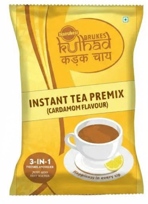 brukes Instant Tea Premix 1 kg Cardamom Flavour - COFFEE WALLA CALL ANY REQUIREMENT 99397588888 24*7