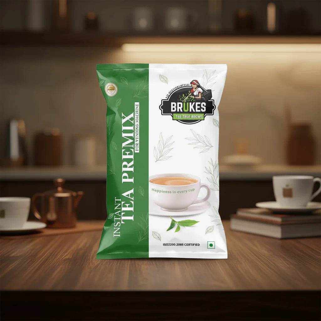 Brukes Regular Tea Premix for Vending Machines - COFFEE WALLA CALL ANY REQUIREMENT 99397588888 24*7