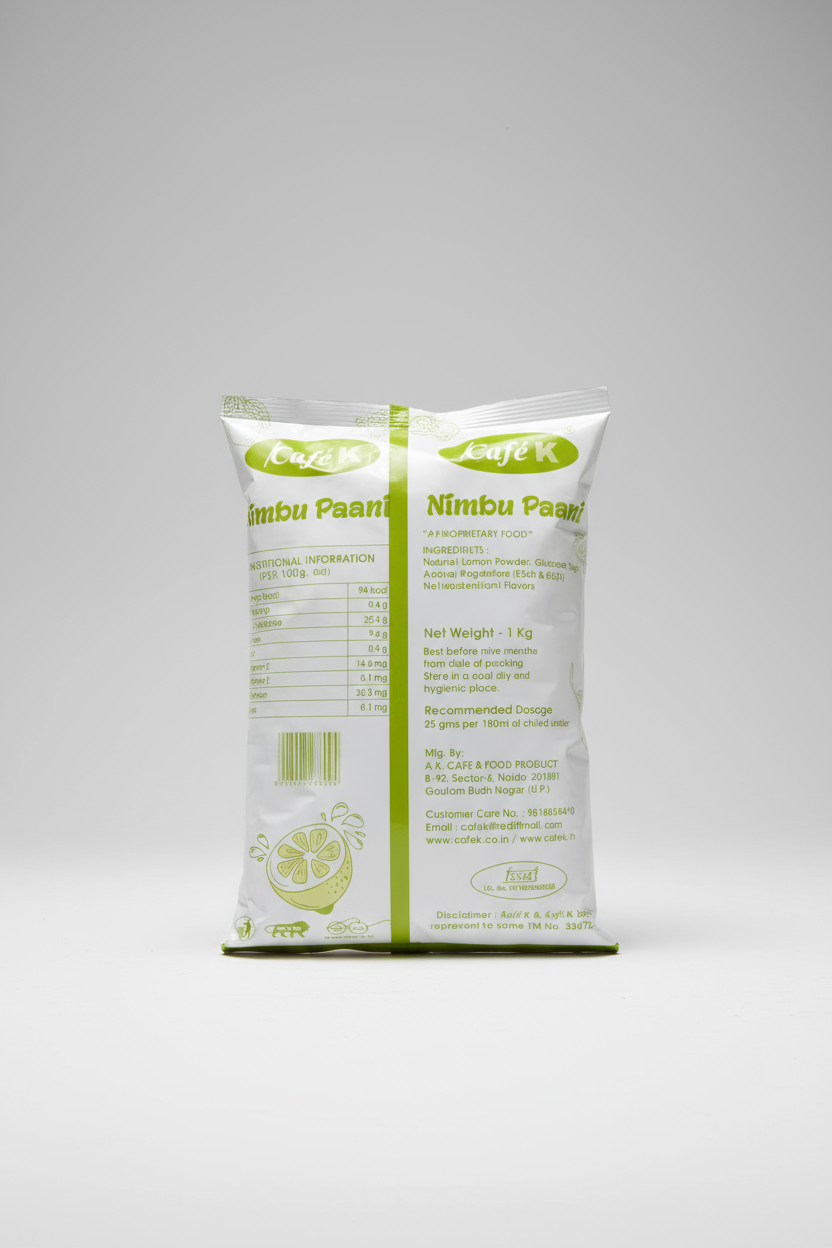 Nimbu Paani Premix for Vending Machines - COFFEE WALLA CALL ANY REQUIREMENT 99397588888 24*7