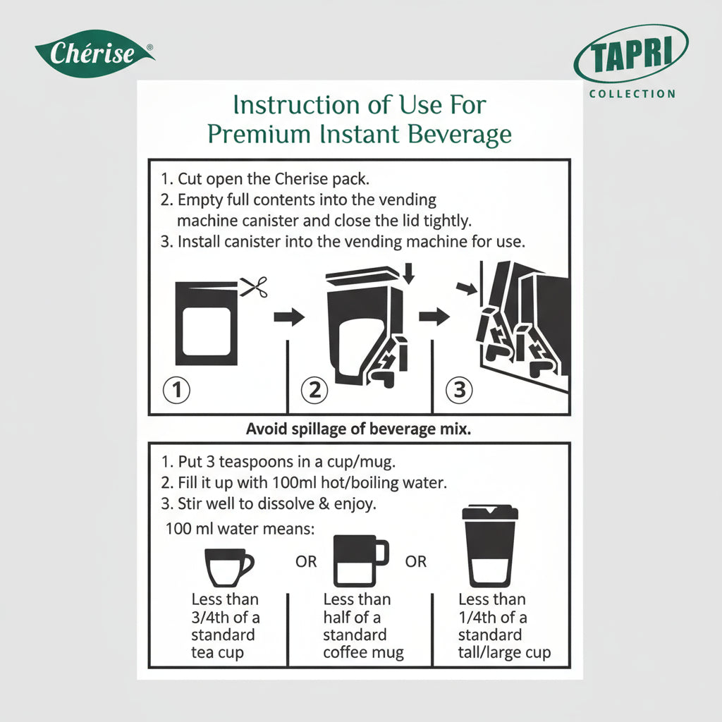 Cherise Tapri Instant Coffee Powder 1kg Premium Blend - COFFEE WALLA CALL ANY REQUIREMENT 99397588888 24*7