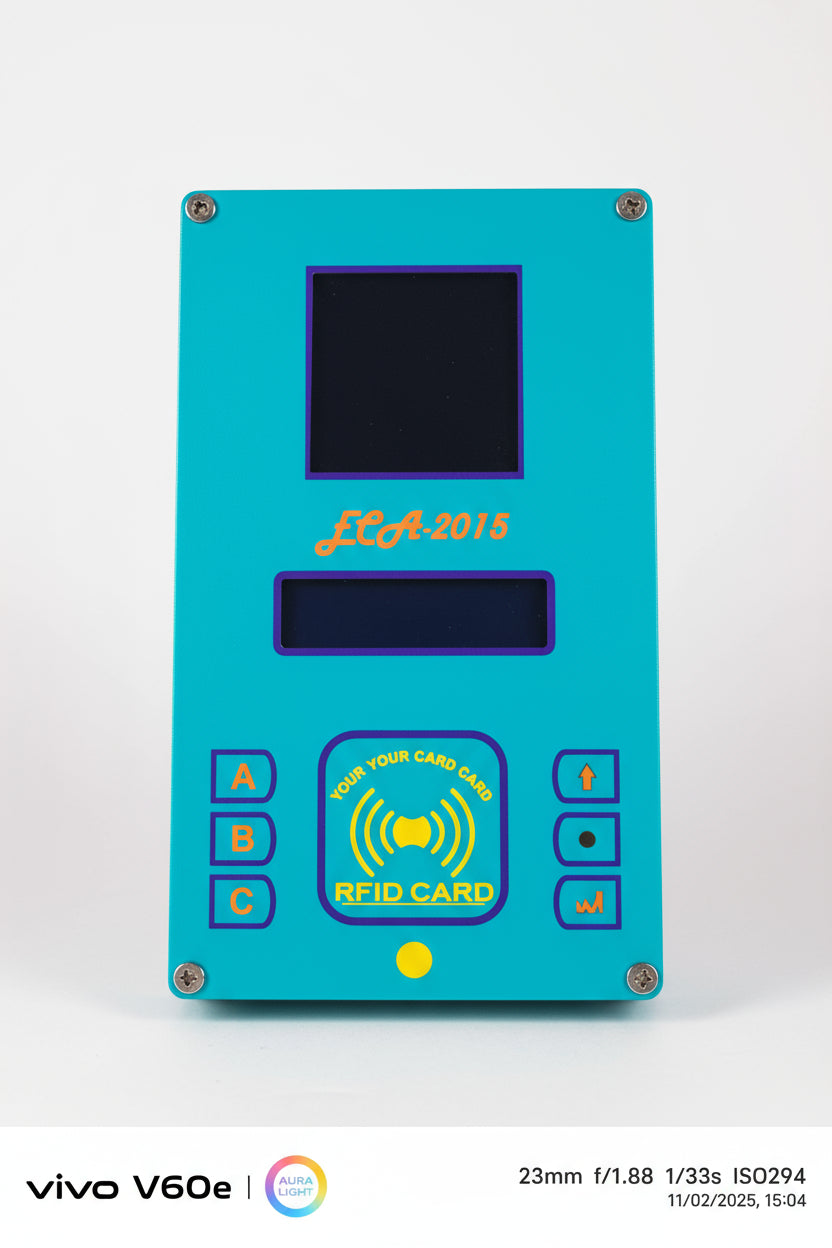 WiFi NFC UPI coffee vending payment solution device with RFID card reader and control buttons