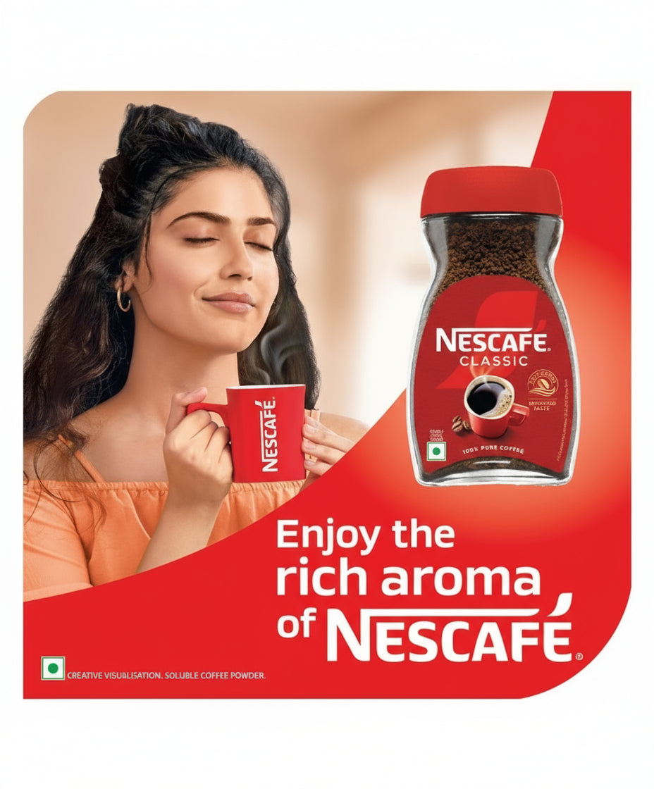 Nescafe Classic Instant Coffee Sachets Pack - COFFEE WALLA CALL ANY REQUIREMENT 99397588888 24*7