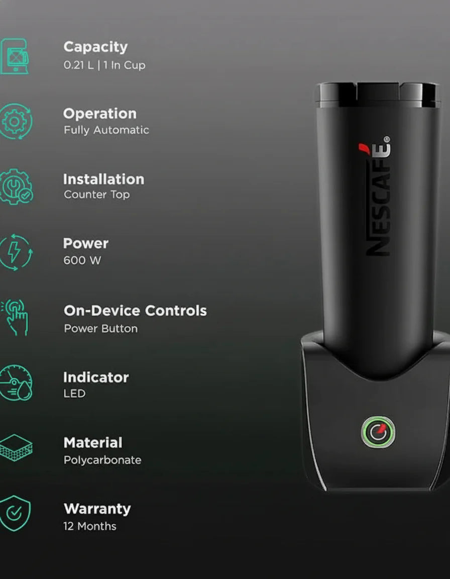 Coffee Walla Nescafe E Smart Coffee Maker - Compact & Efficient - COFFEE WALLA CALL ANY REQUIREMENT 99397588888 24*7