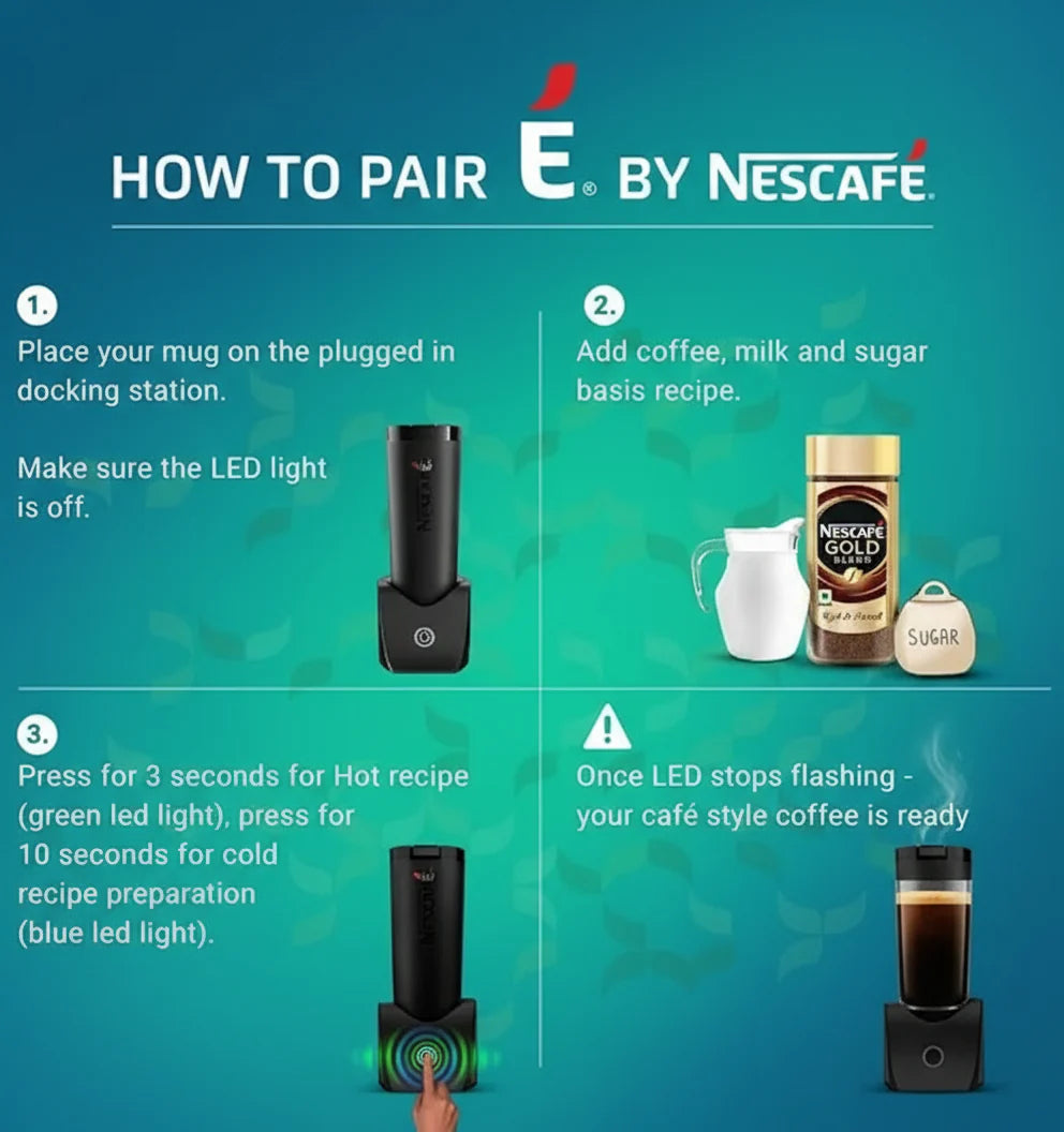 Coffee Walla Nescafe E Smart Coffee Maker - Compact & Efficient - COFFEE WALLA CALL ANY REQUIREMENT 99397588888 24*7