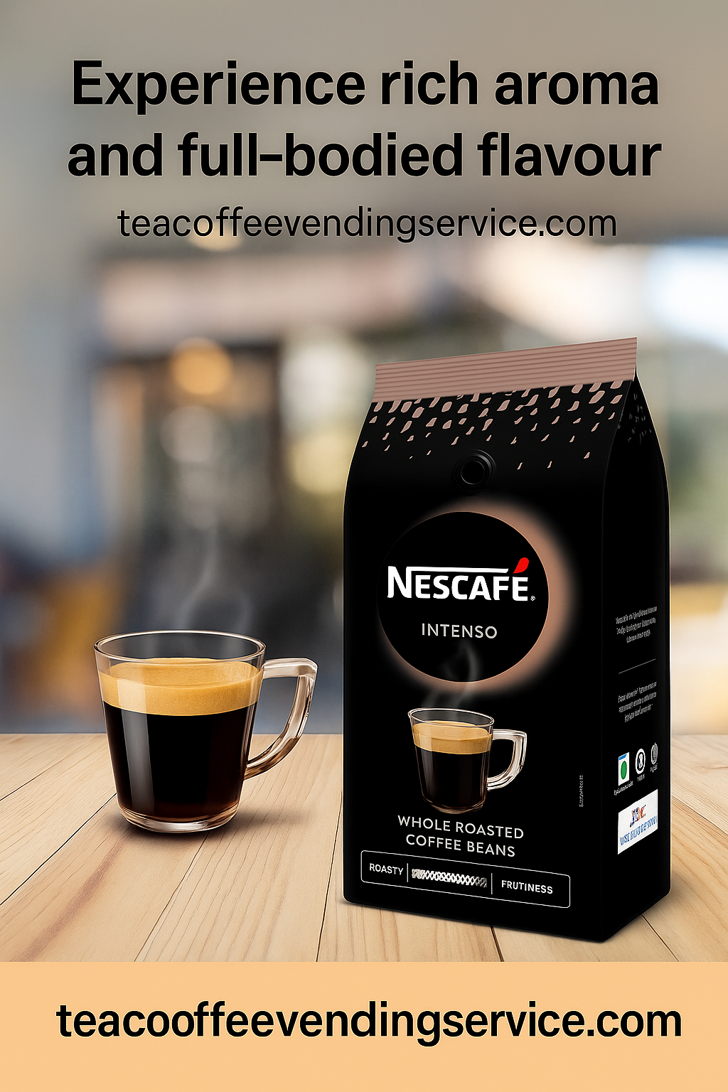 Nescafe Intenso Coffee Beans Price Delhi - Premium Quality - COFFEE WALLA CALL ANY REQUIREMENT 99397588888 24*7
