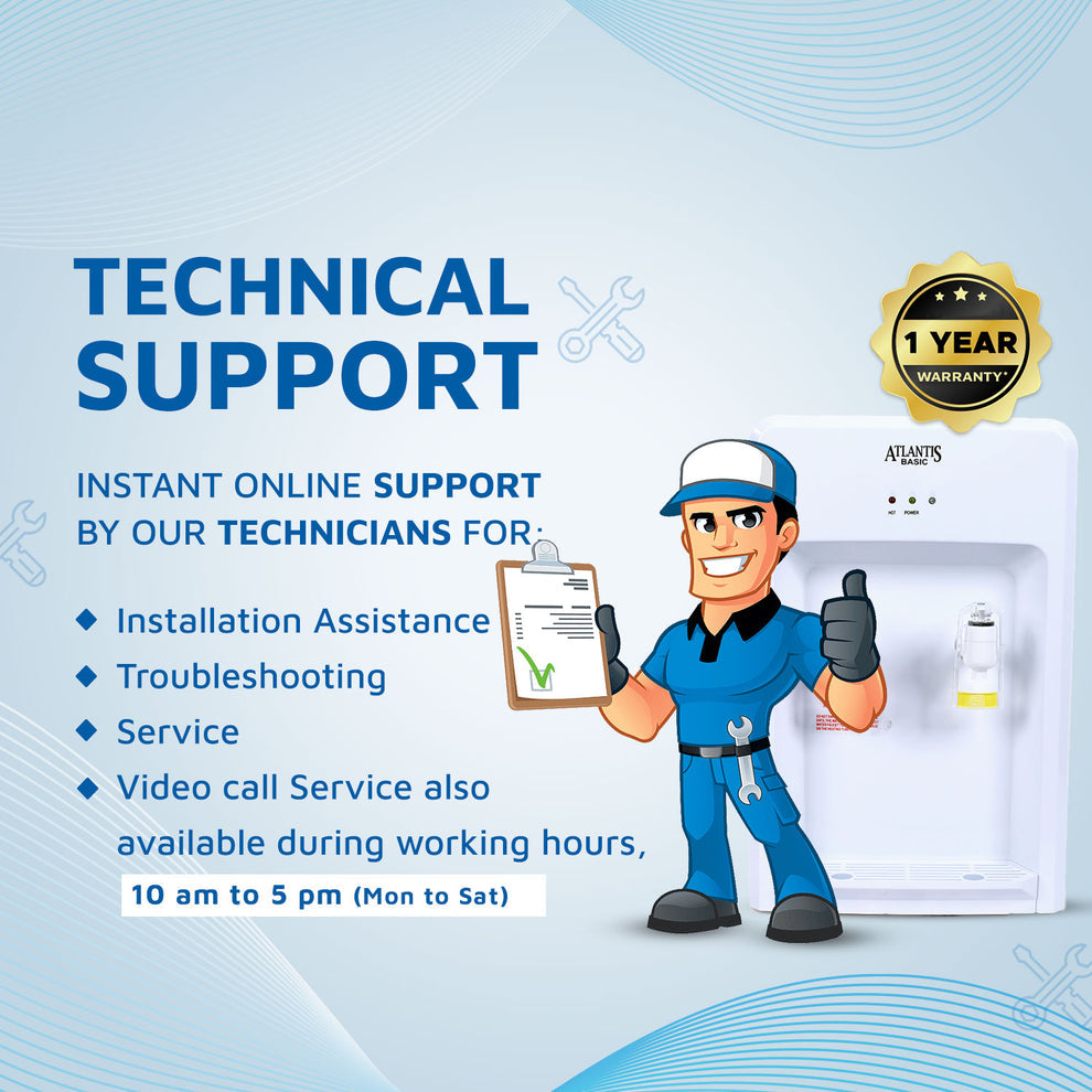 ATLANTIS BASIC Table Top Water Dispenser | Hot-Normal Only (NO COLD) - COFFEE WALLA CALL ANY REQUIREMENT 99397588888 24*7