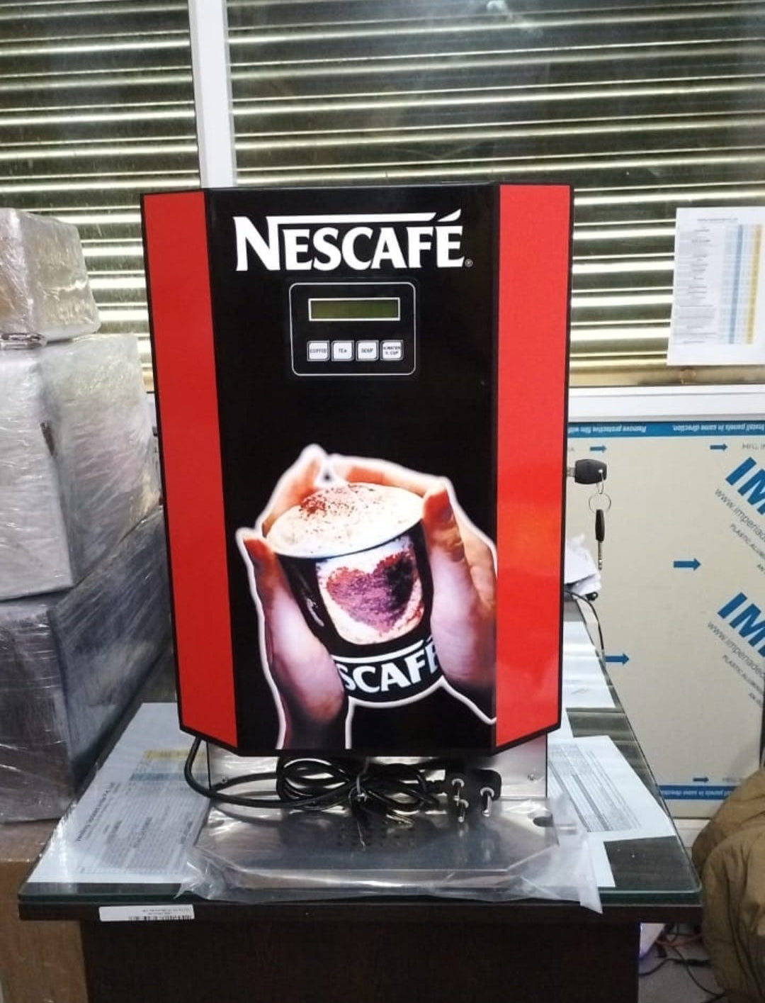 Nescafe 3 Lane Vending Machine with Reliable Service