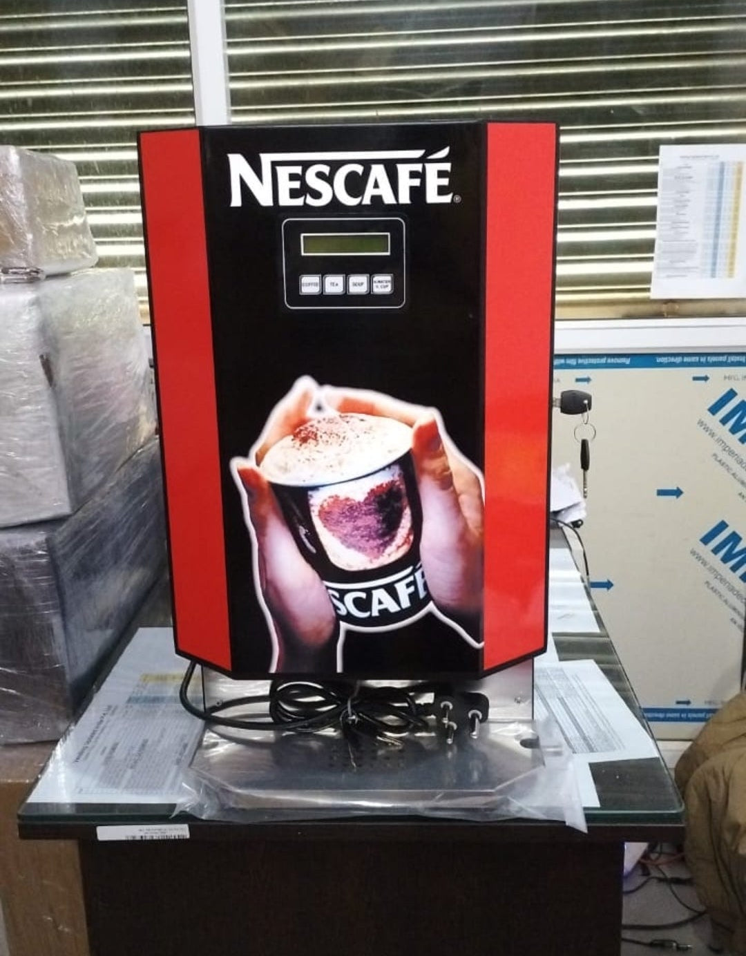 Nescafe 3 Lane Vending Machine with Reliable Service