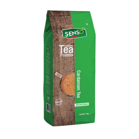 Senso Cardamom Tea 1kg Unsweetened Instant Premix - COFFEE WALLA CALL ANY REQUIREMENT 99397588888 24*7